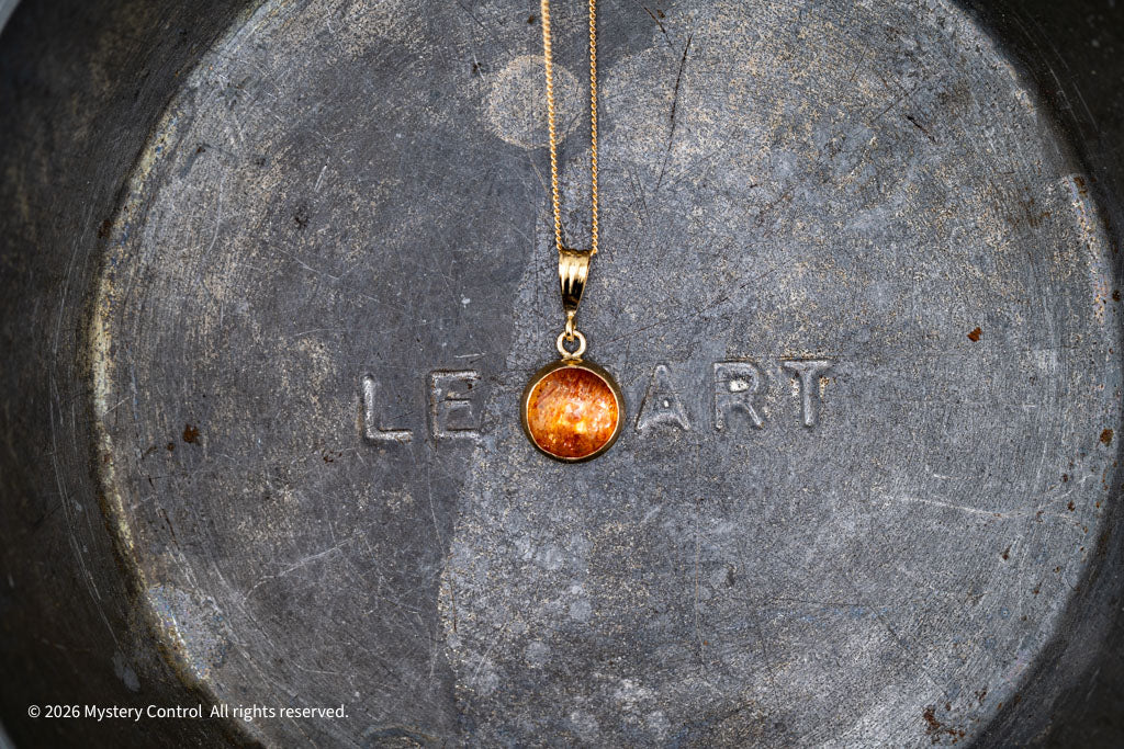 Disco Queen 10MM Sunstone Necklace