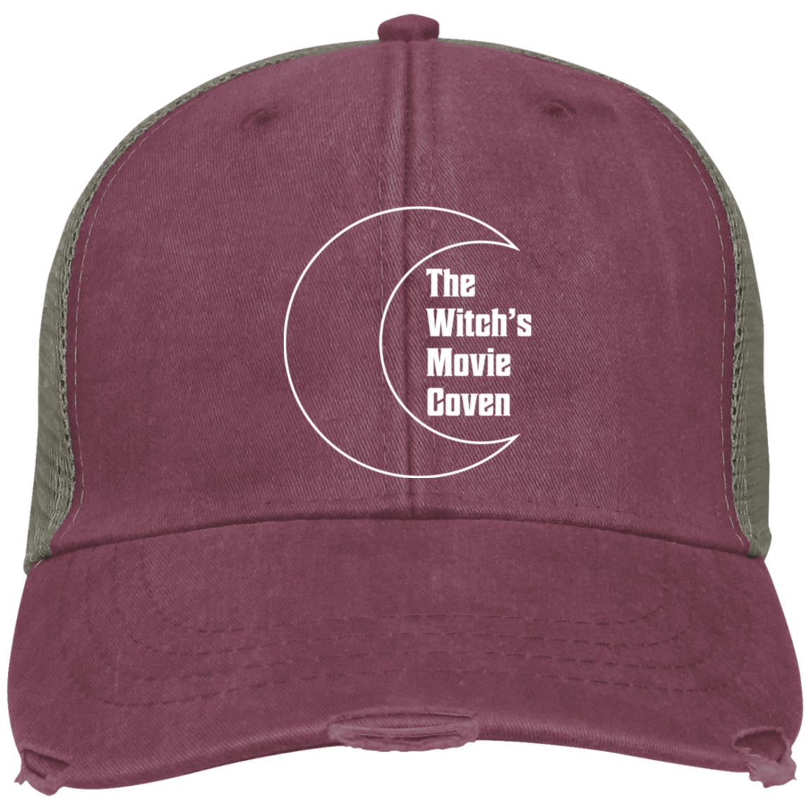 The Witch's Movie Coven Embroidered Trucker Hat