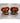 Red Fortress Agate 925 Sterling Silver Large Cuff Links