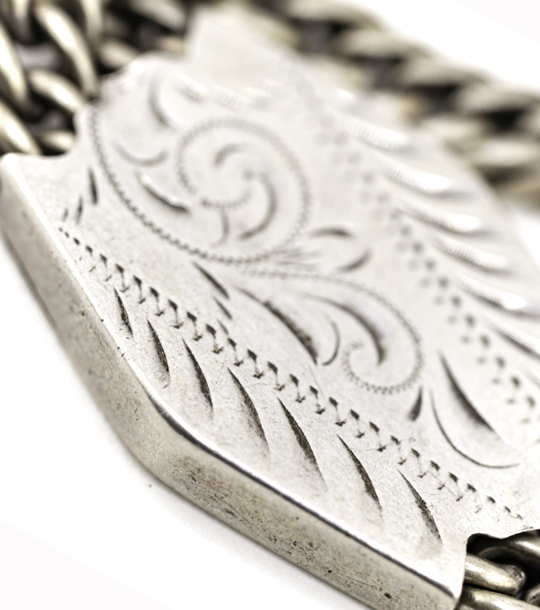 Albert Watch Chain in 925 Silver & Gold-Fill