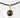 Finland Spectrolite 14K Gold-Filled & Black Leather Pendant Necklace