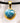 Heart of Atlantis Larimar Charm Necklace