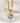 Heart of Atlantis Larimar Charm Necklace