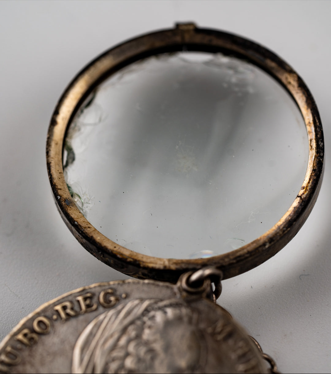 Empress Maria Theresa of Austria Thaler Quizzing Glass c. 1780