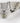 Meteorite Glass "Heart Of Glass" 925 Silver Paperclip Necklace