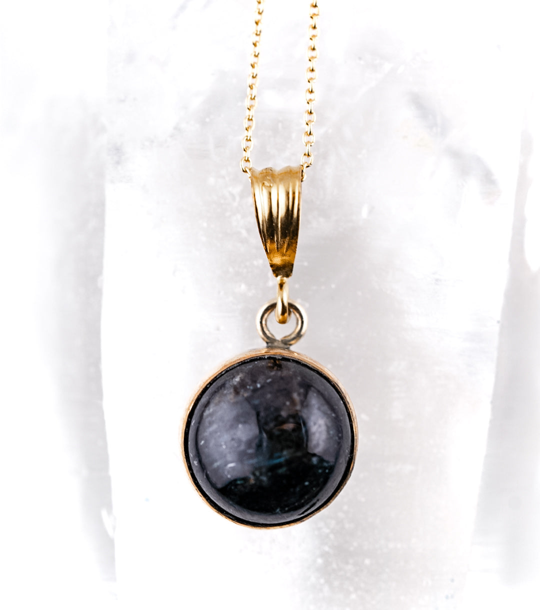 Sorcerer's Stone Pendant Necklace in 14K Gold & 925 Silver