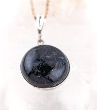 Sorcerer's Stone Pendant Necklace in 14K Gold & 925 Silver