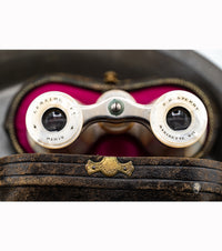 P.H. Sperry Victorian Silver & Mother of Pearl Marinette Opera Glasses