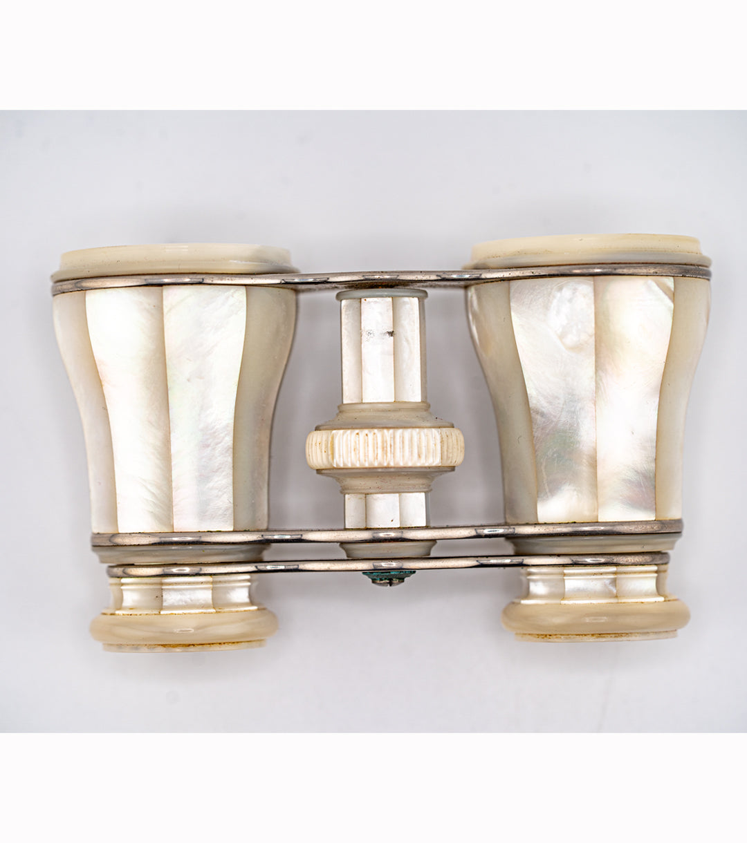 P.H. Sperry Victorian Silver & Mother of Pearl Marinette Opera Glasses