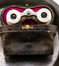 P.H. Sperry Victorian Silver & Mother of Pearl Marinette Opera Glasses