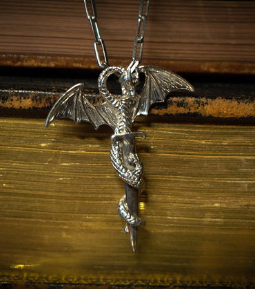 Spellcaster by Patti Negri -"Dragon Power #1" Pendant Necklace