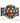 Southwestern Rainbow Cluster & 925 Silver Cuff Bracelet