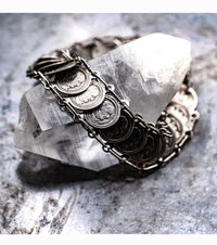 1958 John XXIII Vatican Silver Coin Bracelet