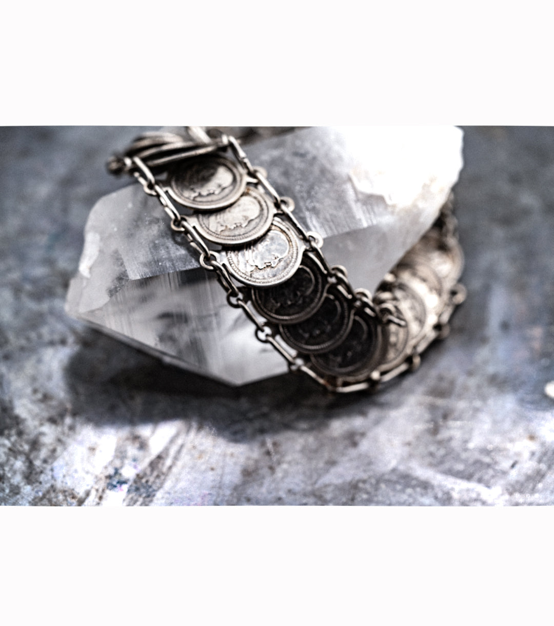 1958 John XXIII Vatican Silver Coin Bracelet