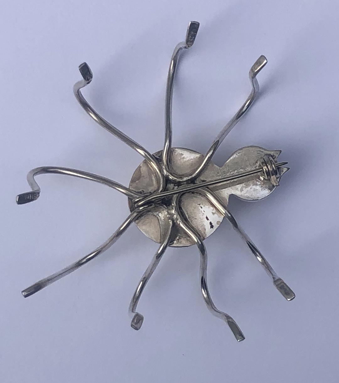 Taxco 925 Silver Spider Brooch