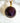 X-Star Garnet & 14KGF Charm Necklace