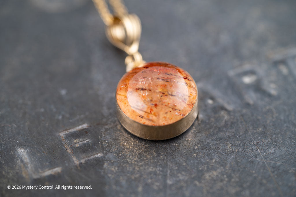 Tiger Stripe 12MM Sunstone Closeup