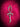 Rose Tourmaline & 925 Silver Vampire Ankh - Mystery Control x Endless Night