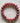 Vampire Quartz/ Red Fire Quartz Bracelet