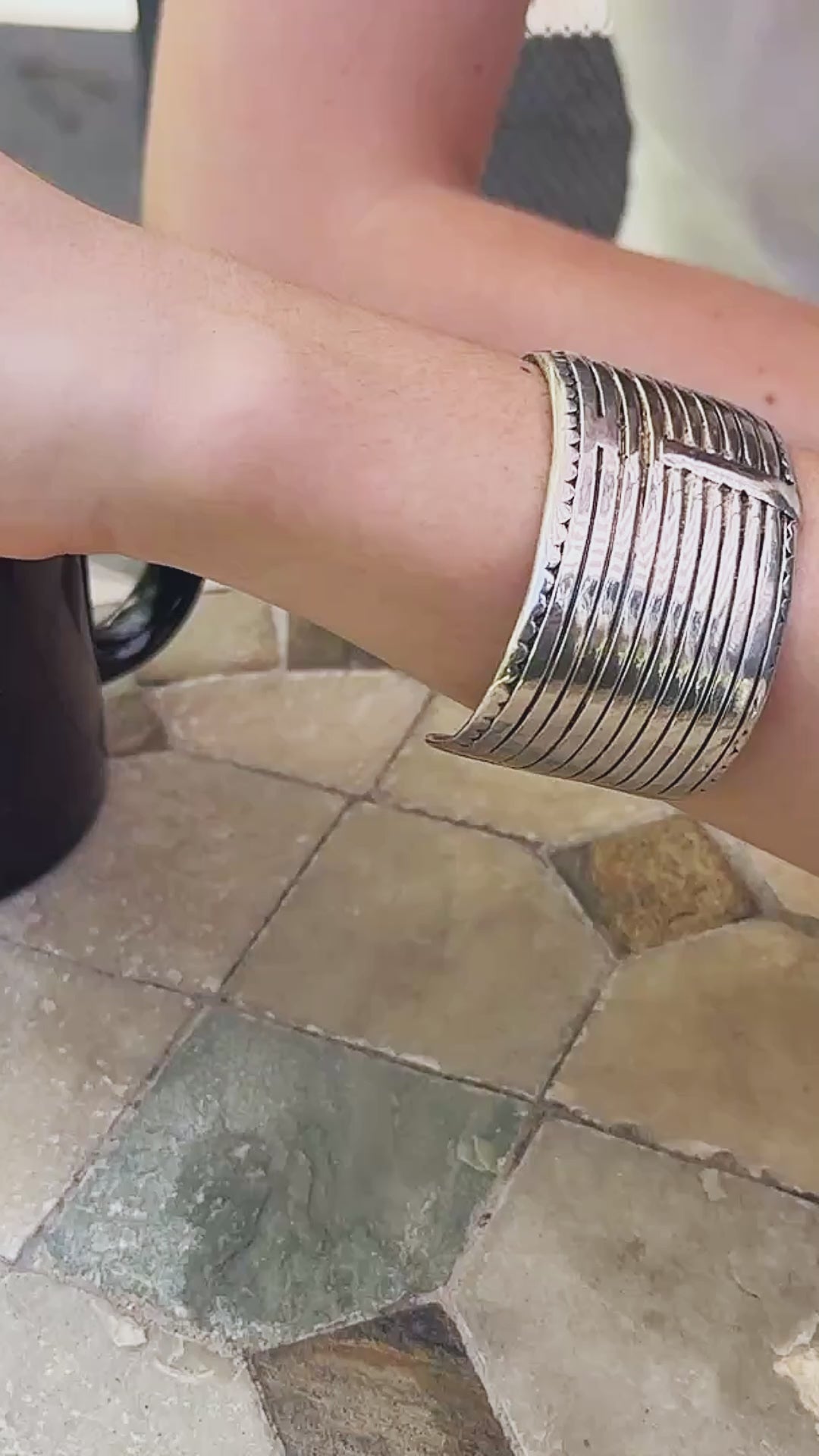 RRL Ralph Lauren Sterling Silver Cuff