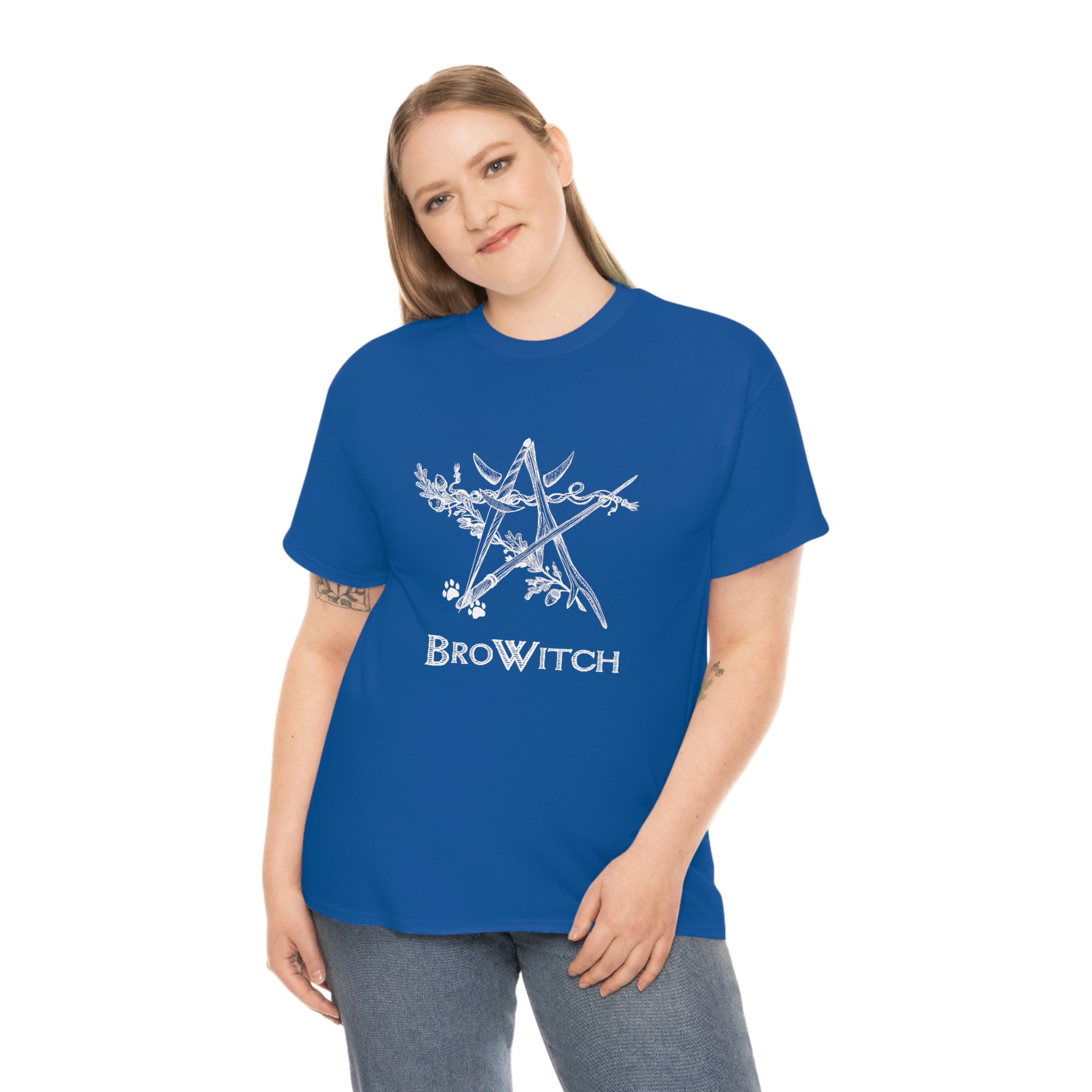 BroWitch Unisex Heavy Cotton Tee