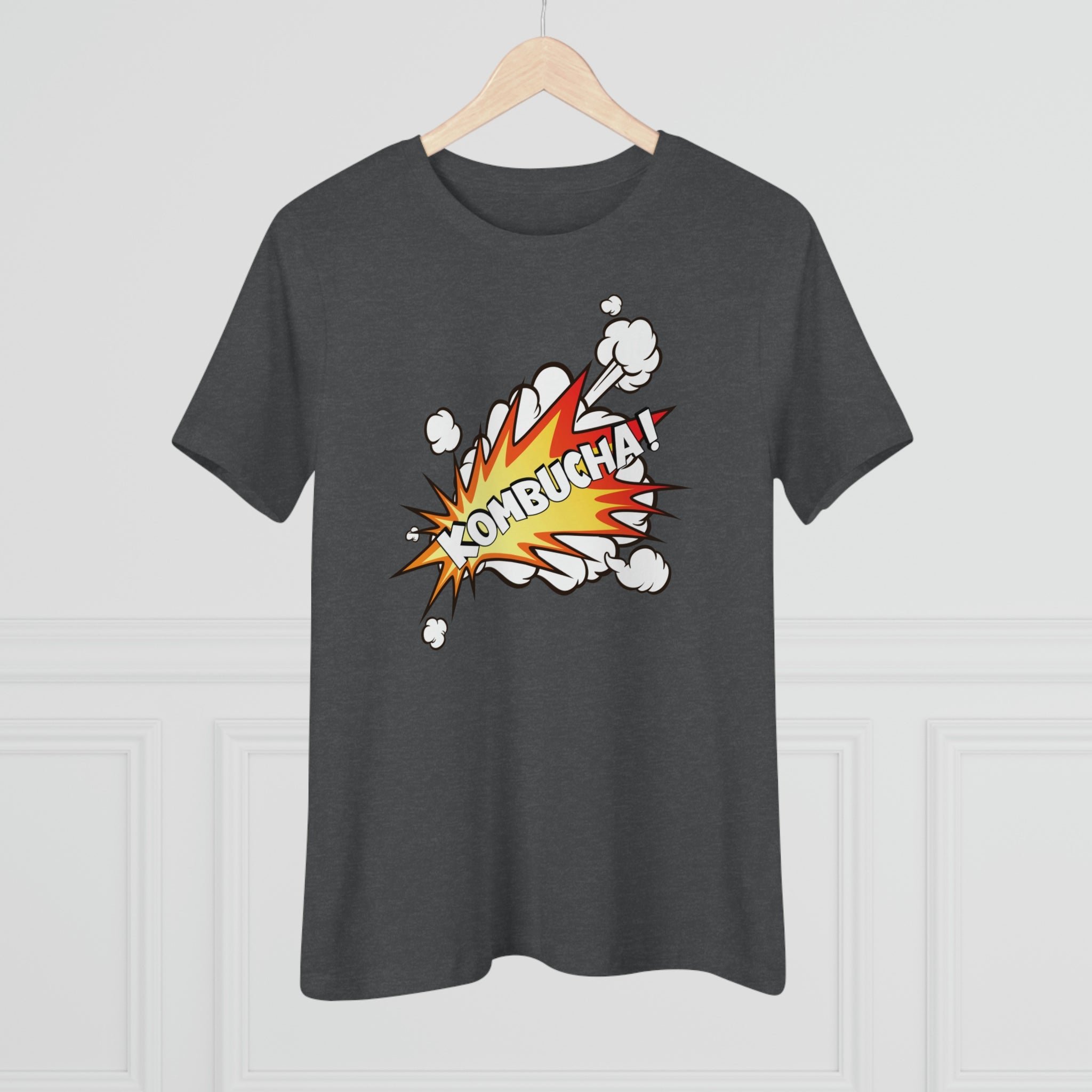 Foodie Pharmacology "Kombucha!" Women's Relaxed Fit Premium Tee