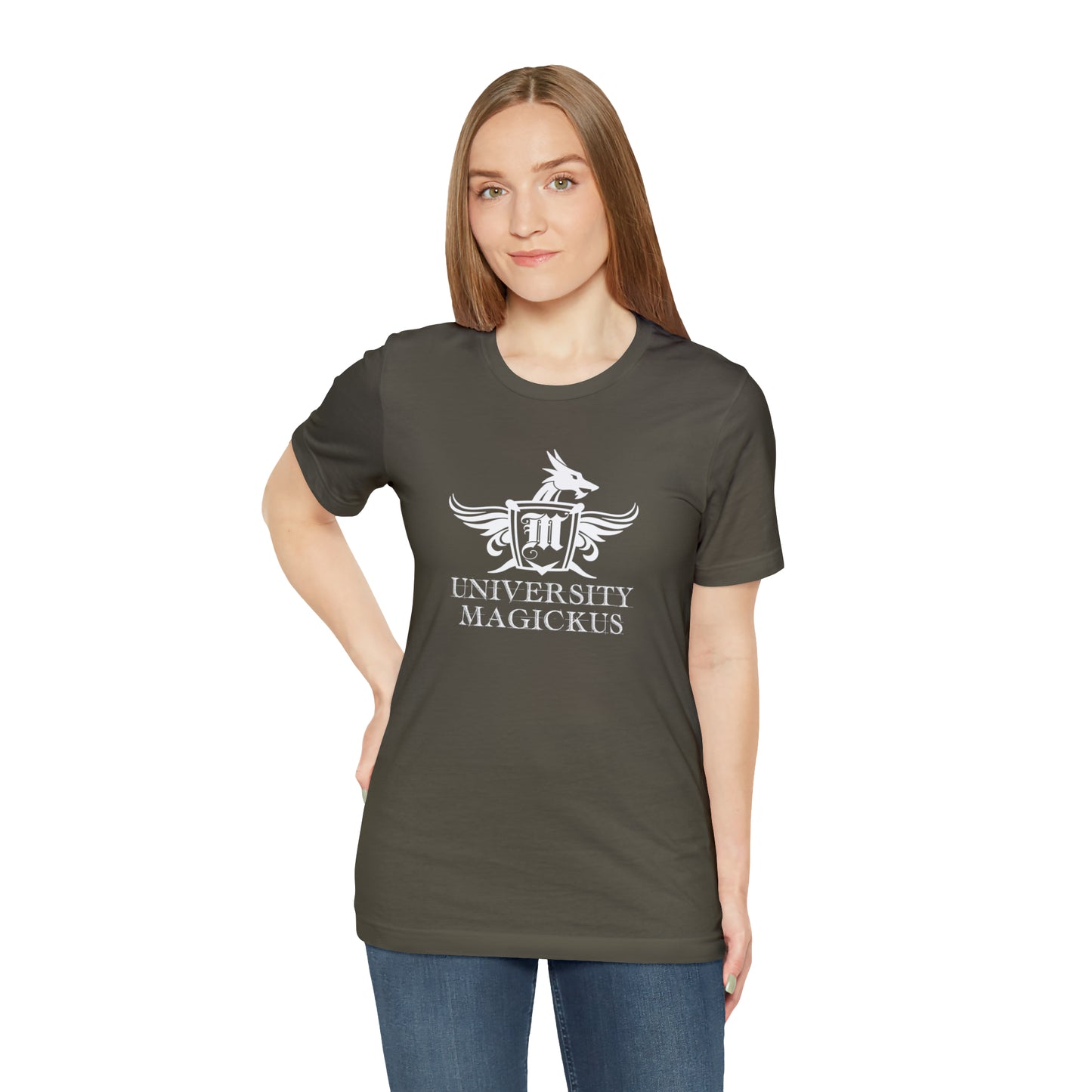 University Magickus "Dragon Crest" Unisex Tee