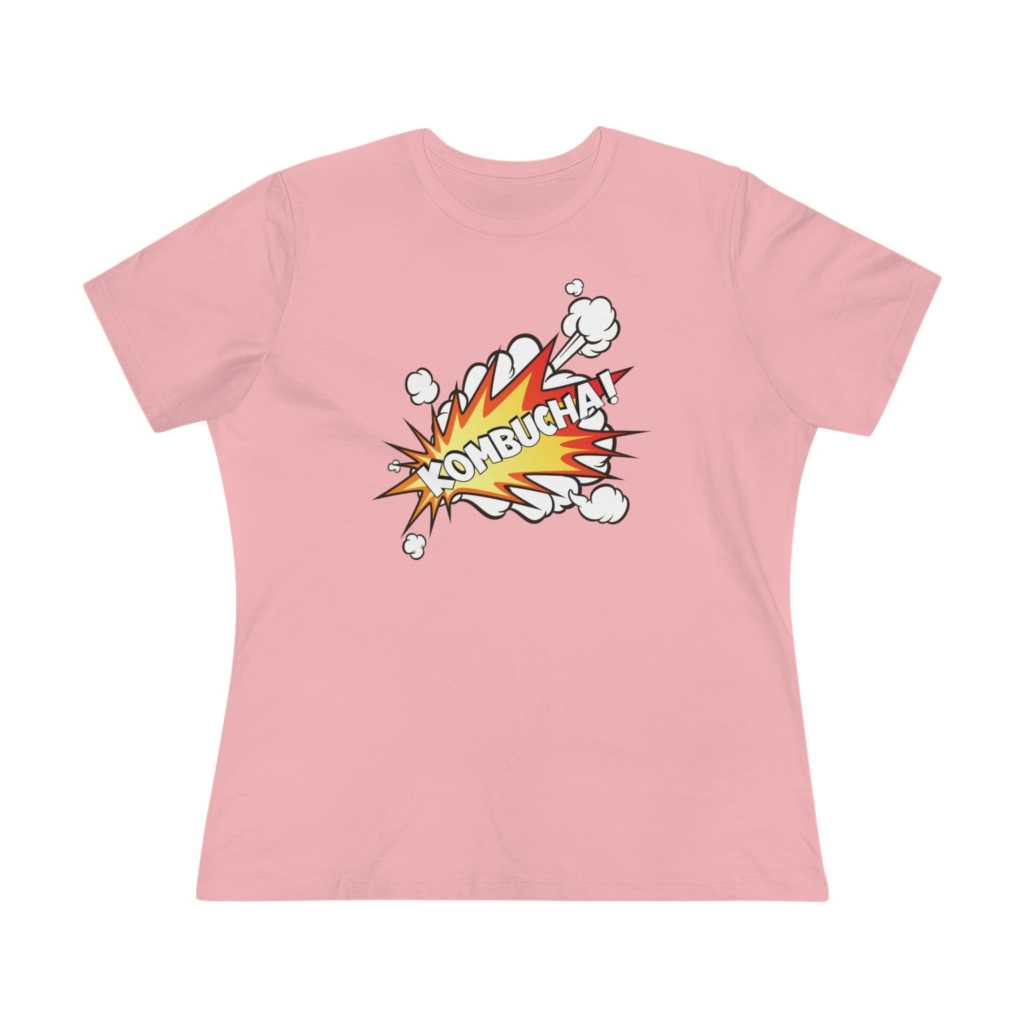 Foodie Pharmacology "Kombucha!" Women's Relaxed Fit Premium Tee