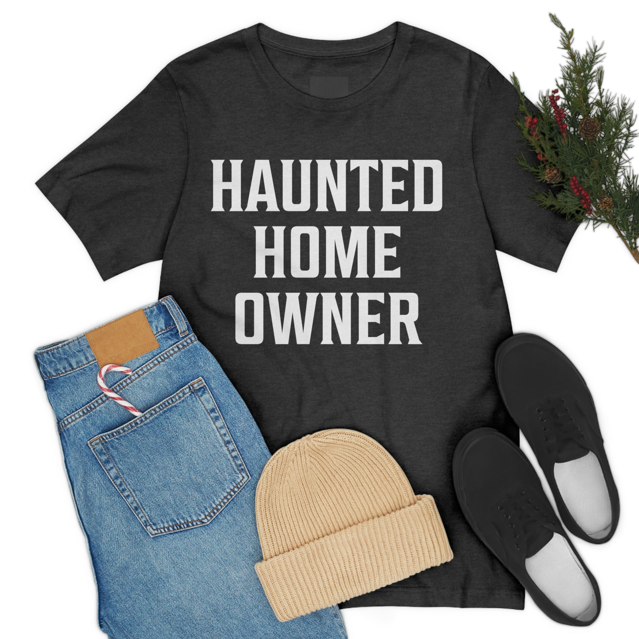 This Old Haunted House - Haunted Home Owner Short Sleeve Tee