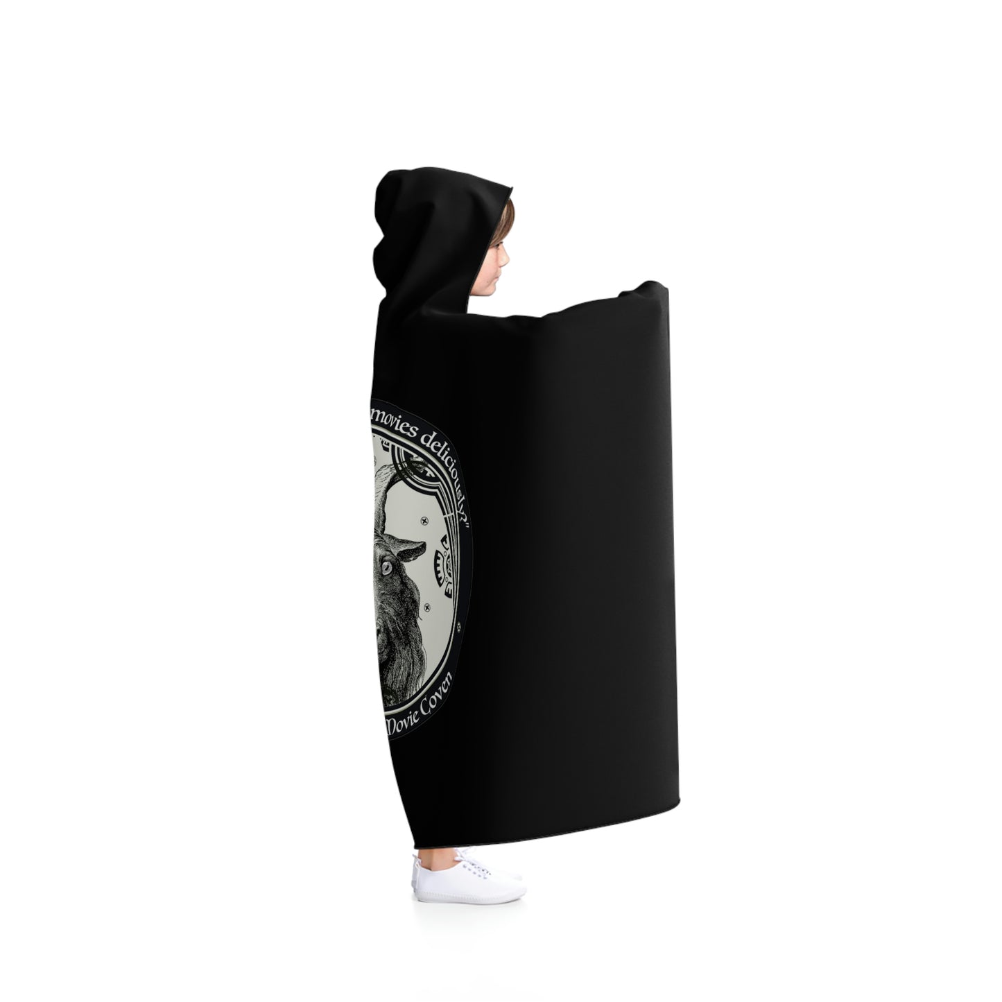 The Witch's Movie Coven Hooded Fleece Blanket