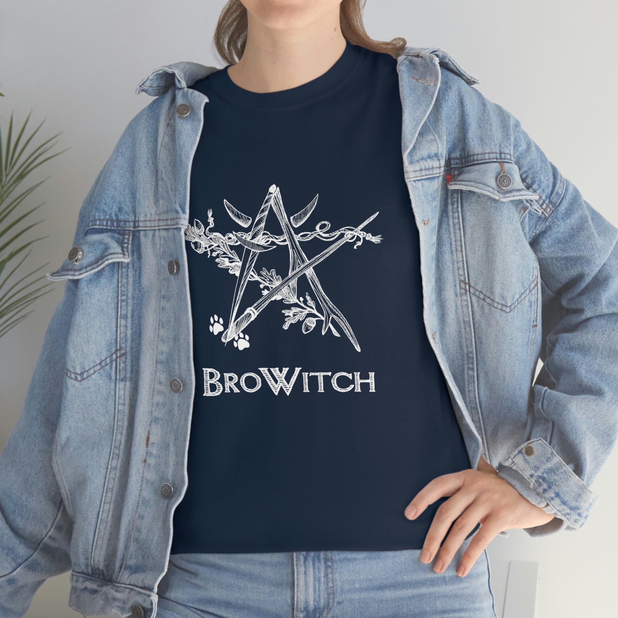 BroWitch Unisex Heavy Cotton Tee