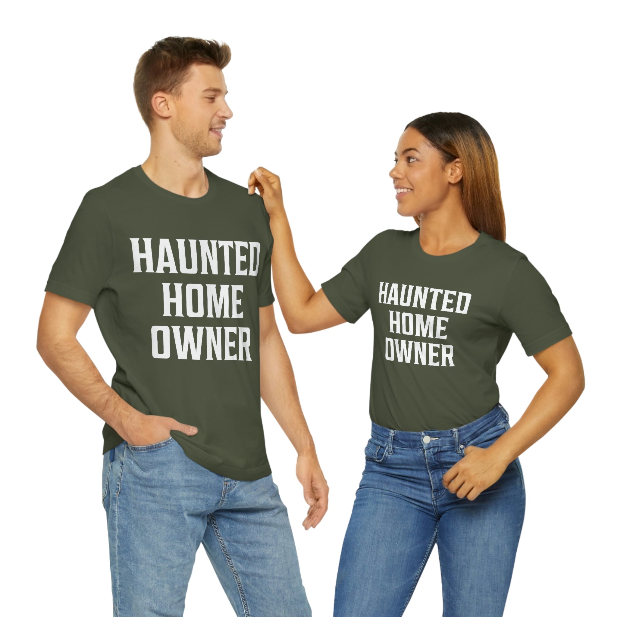This Old Haunted House - Haunted Home Owner Short Sleeve Tee