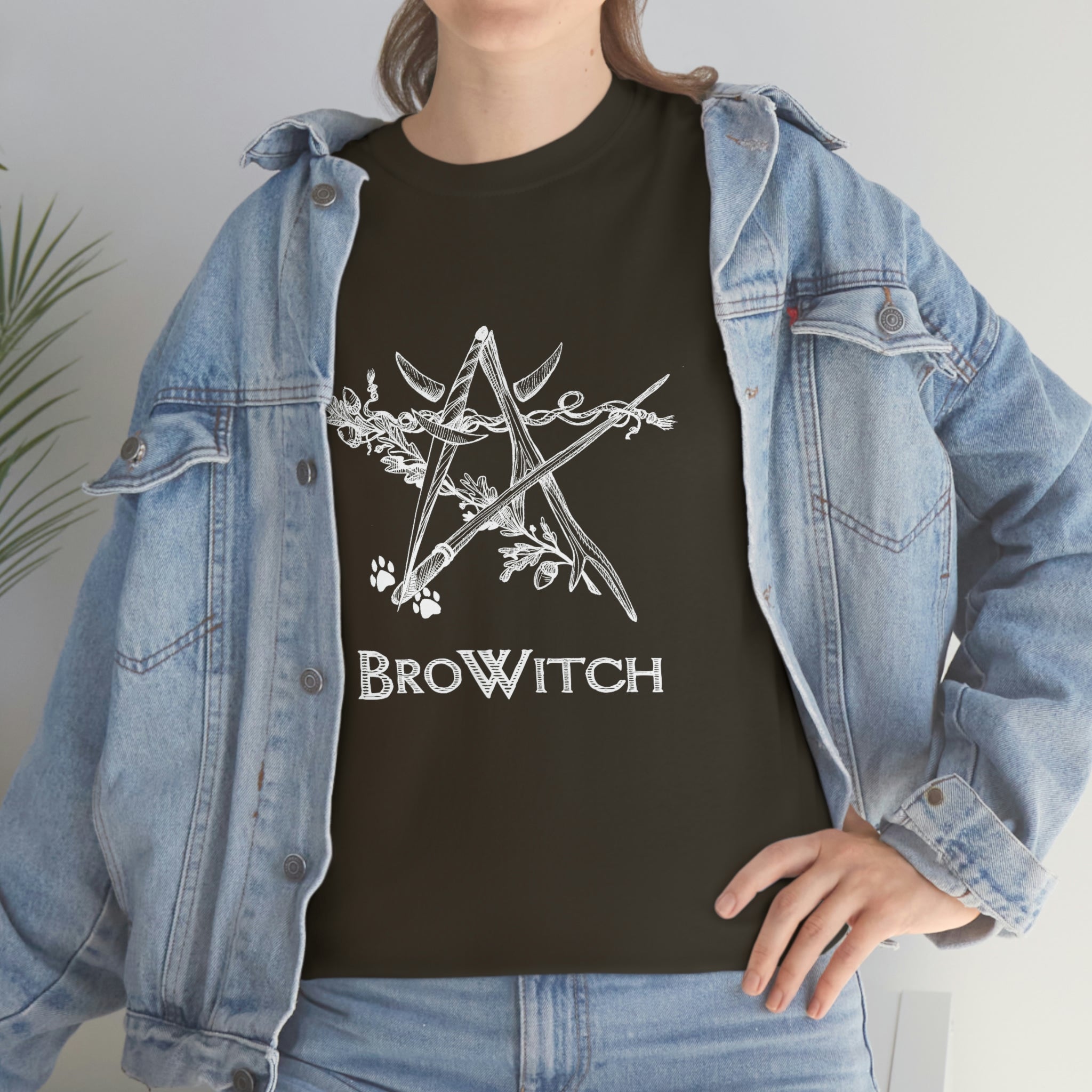 BroWitch Unisex Heavy Cotton Tee