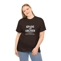 Spade And Archer Private Investigator T-Shirt Unisex Heavy Cotton Tee