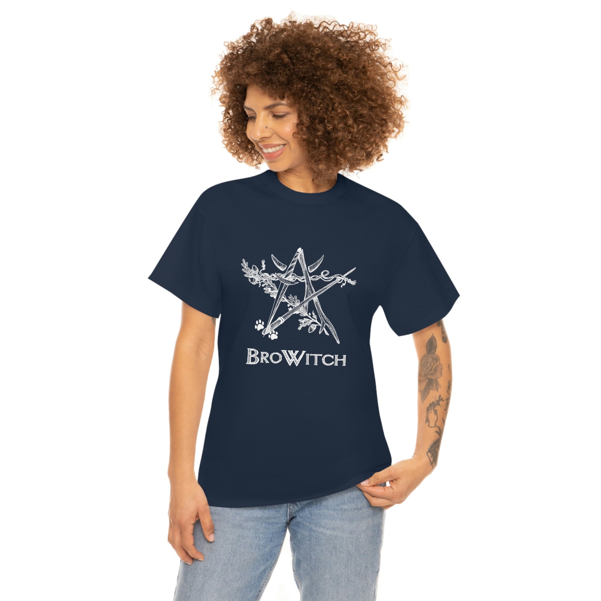 BroWitch Unisex Heavy Cotton Tee