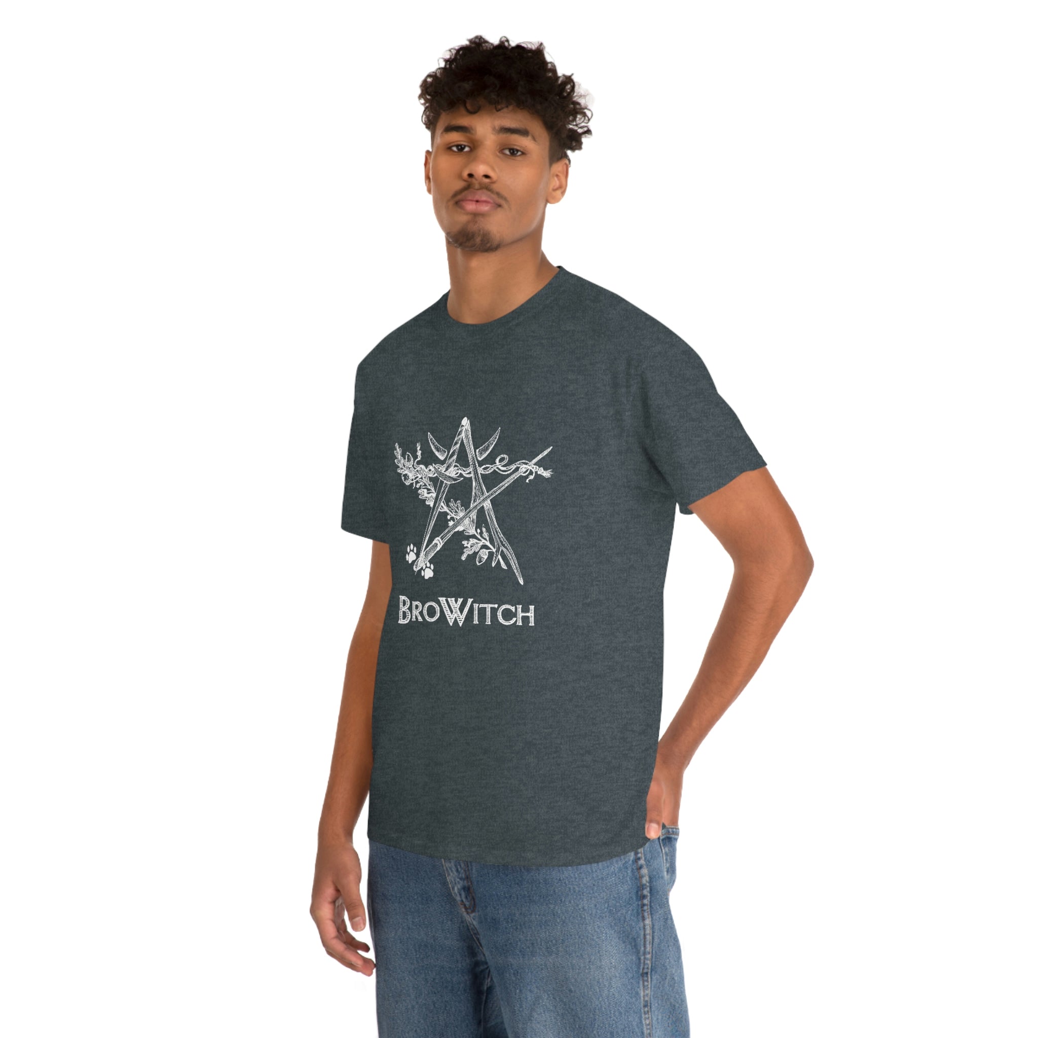 BroWitch Unisex Heavy Cotton Tee