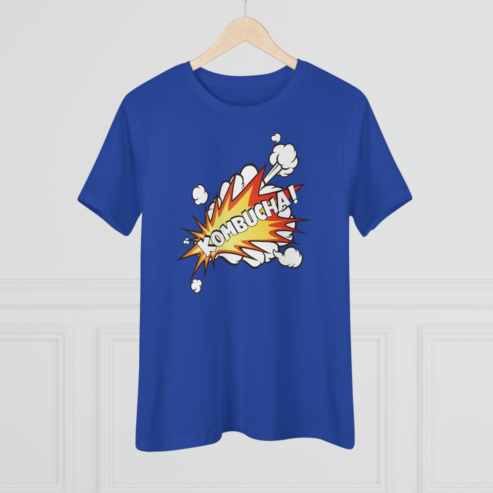 Foodie Pharmacology "Kombucha!" Women's Relaxed Fit Premium Tee