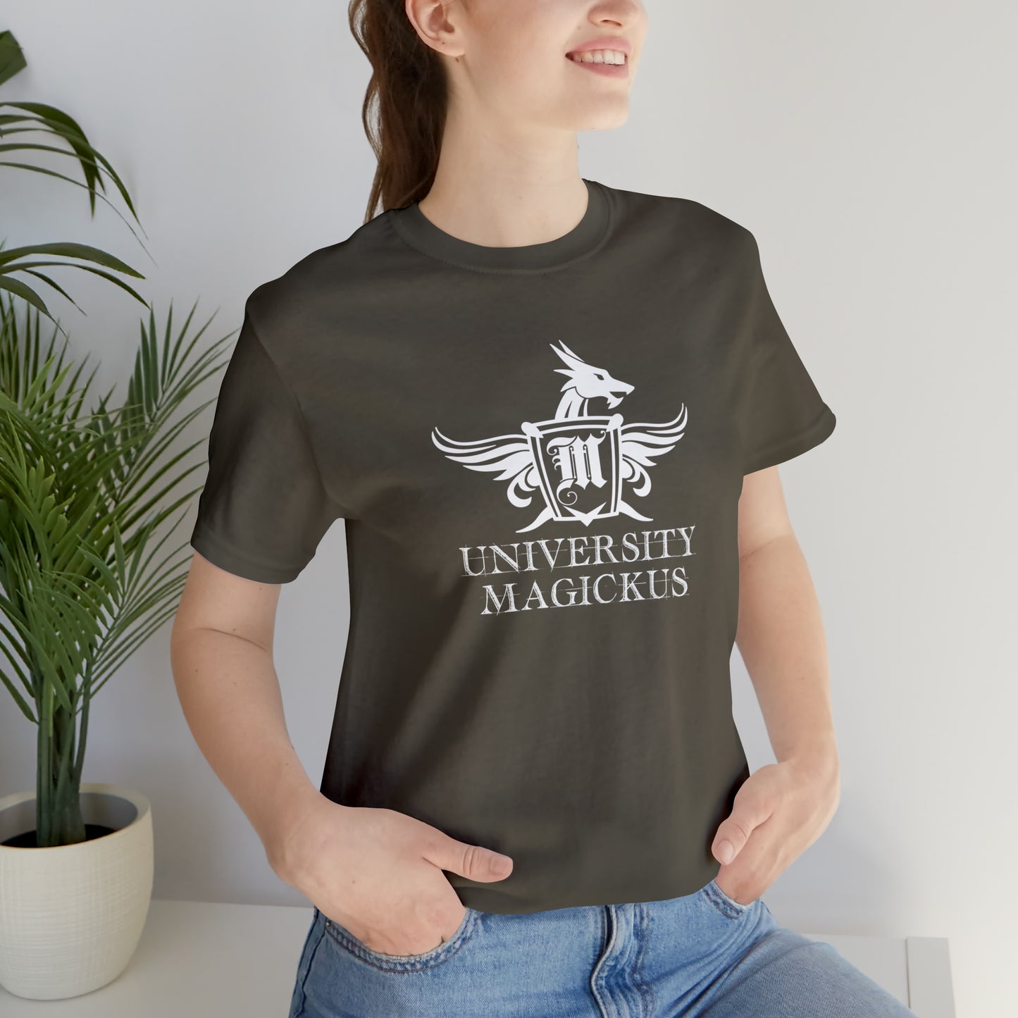 University Magickus "Dragon Crest" Unisex Tee