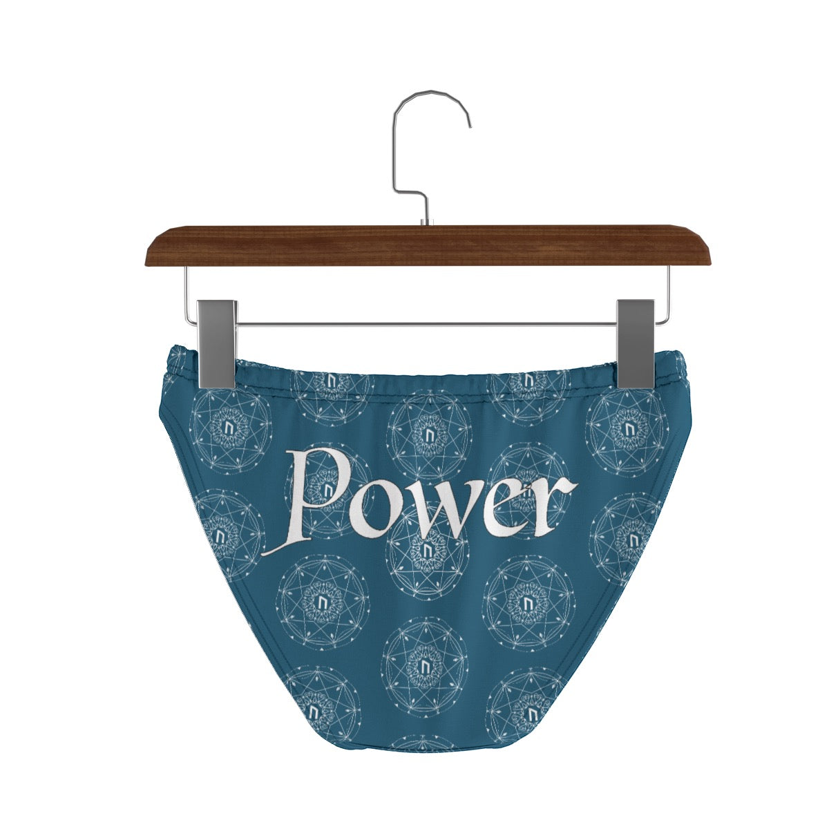 Patti's Power Panties Women's Low-Rise Bikini Briefs- "Power"