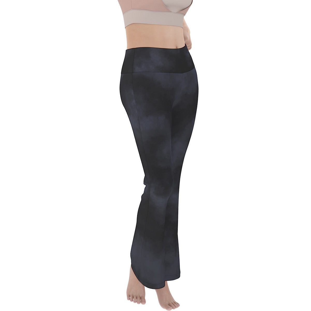 Spellcaster by Patti Negri Women's Flare Yoga Pants - "Protection"