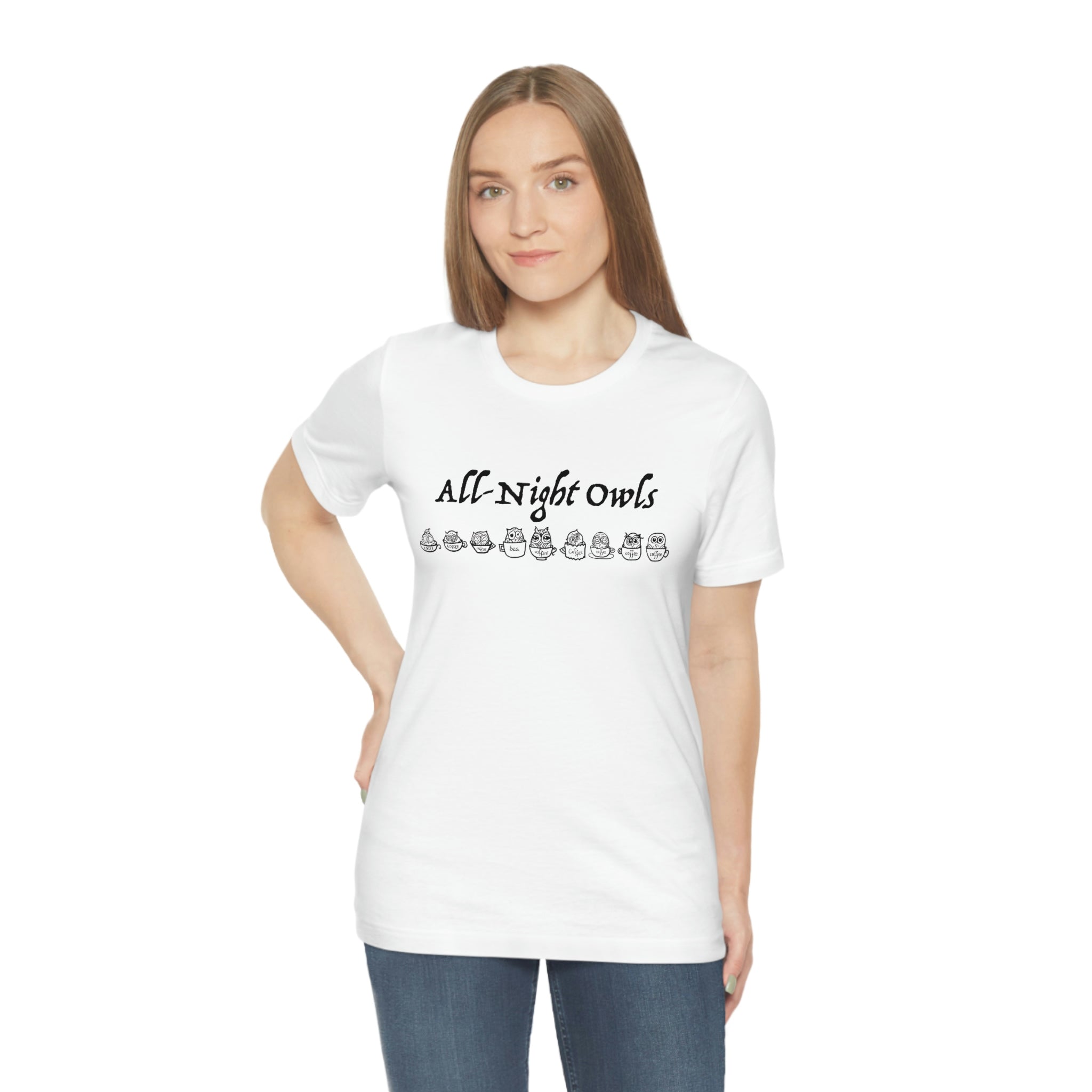 All-Night Owls Unisex Jersey Short Sleeve Tee