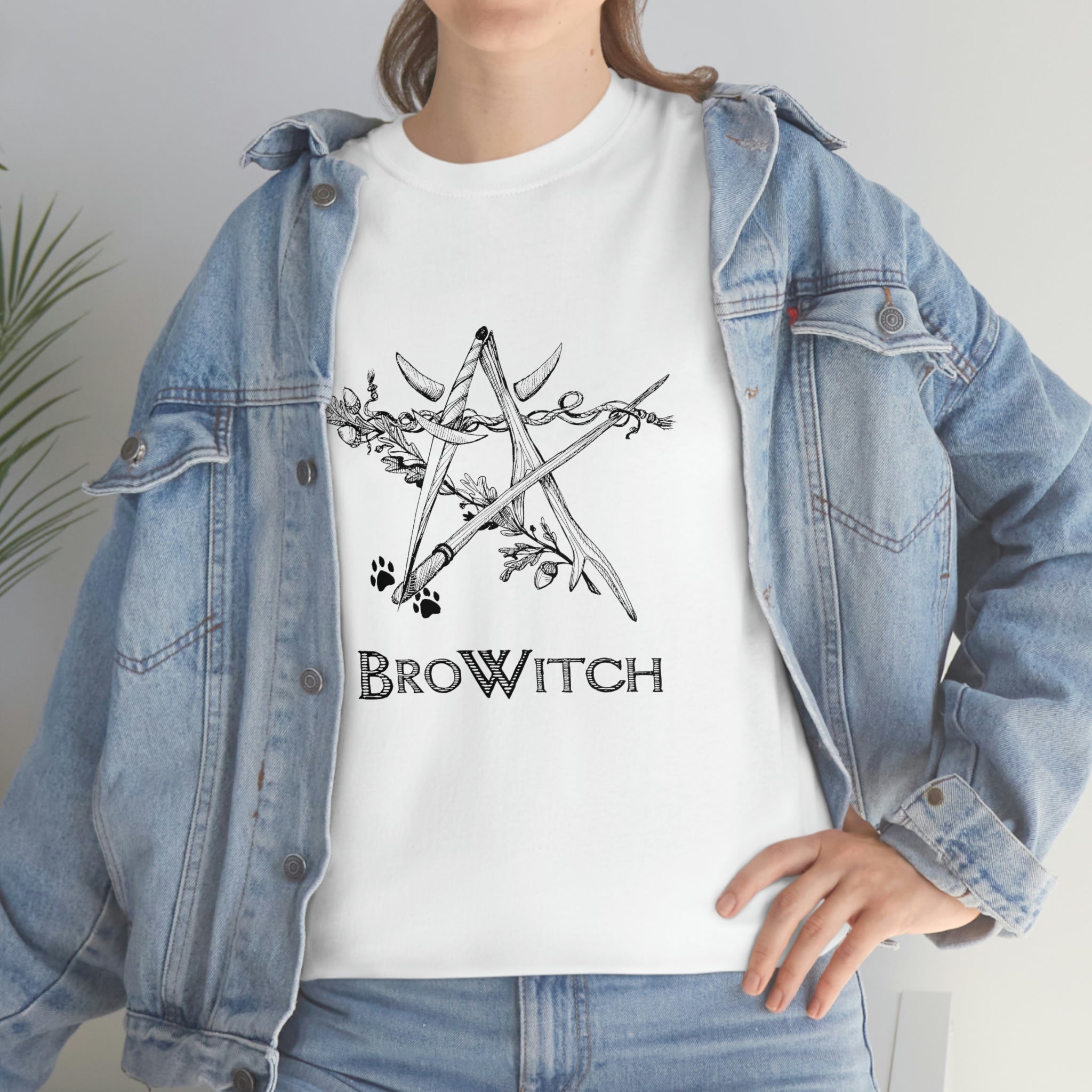 BroWitch Unisex Heavy Cotton Tee