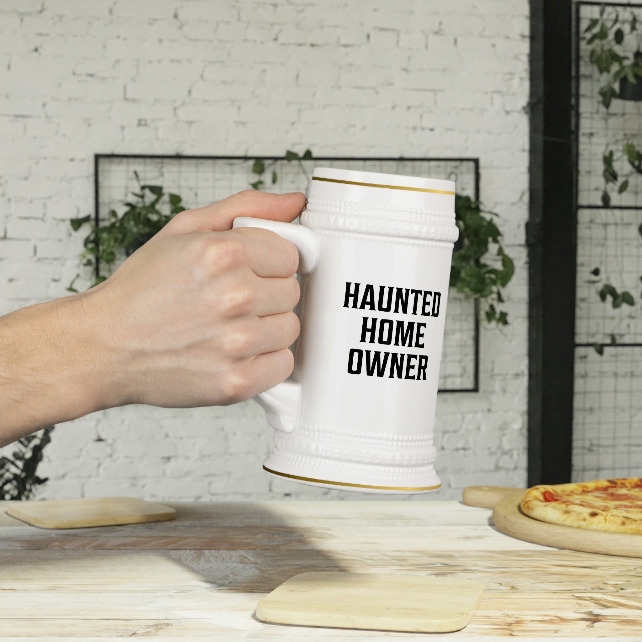 This Old Haunted House Stein