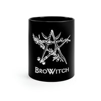 BroWitch 11oz Black Mug