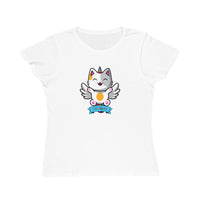 Spirit Cuties "Cat Alicorn" Organic Women's T-Shirt