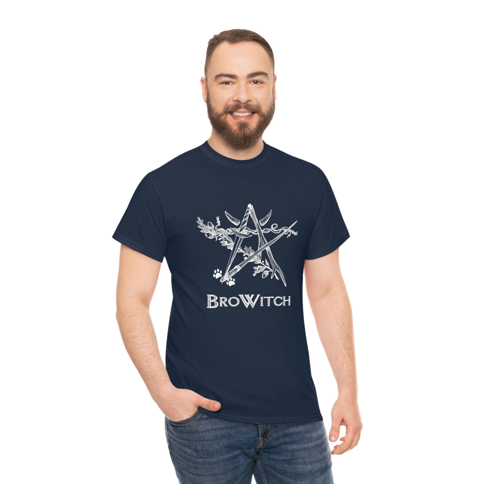 BroWitch Unisex Heavy Cotton Tee