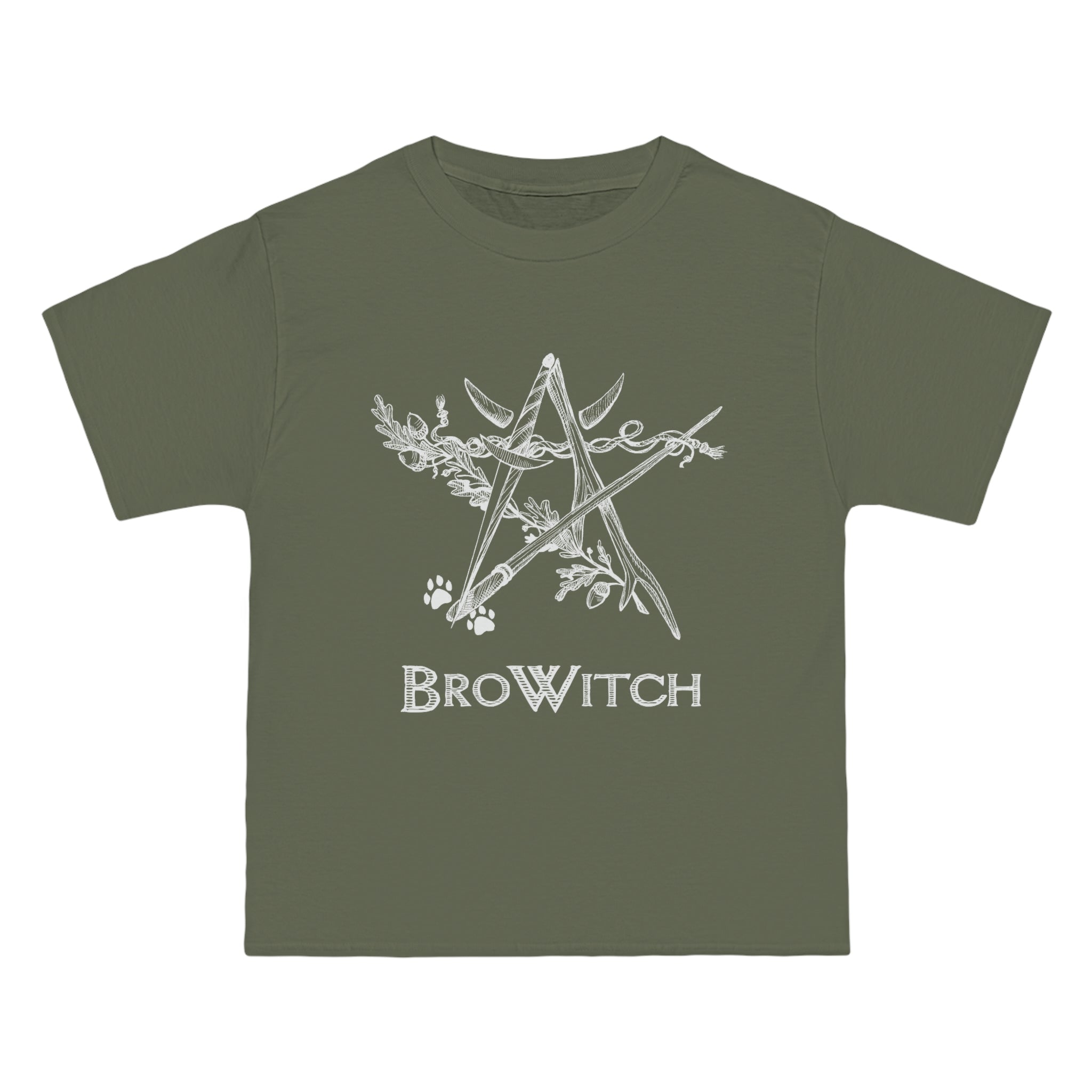 BroWitch Relaxed Fit Short-Sleeve T-Shirt