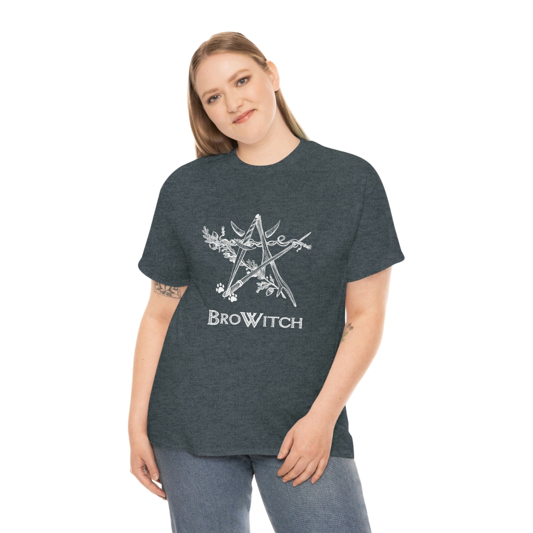 BroWitch Unisex Heavy Cotton Tee
