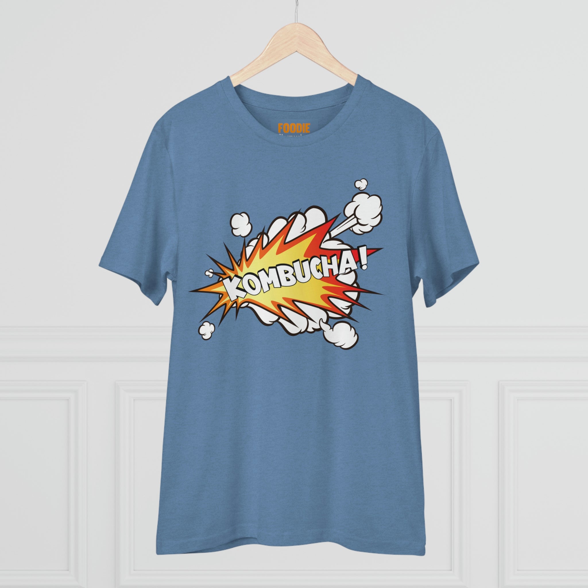 Foodie Pharmacology "Kombucha!" Organic Unisex T-shirt