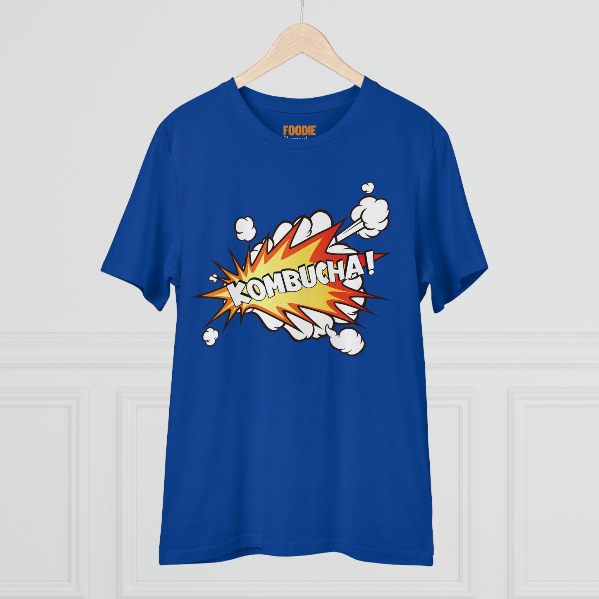 Foodie Pharmacology "Kombucha!" Organic Unisex T-shirt